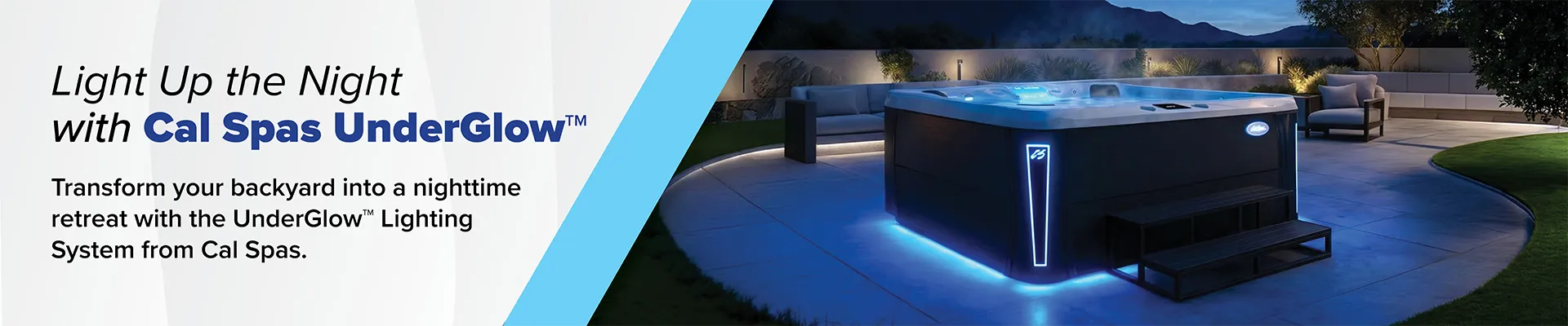 Calspas hot tub being used in a family setting - Livermore